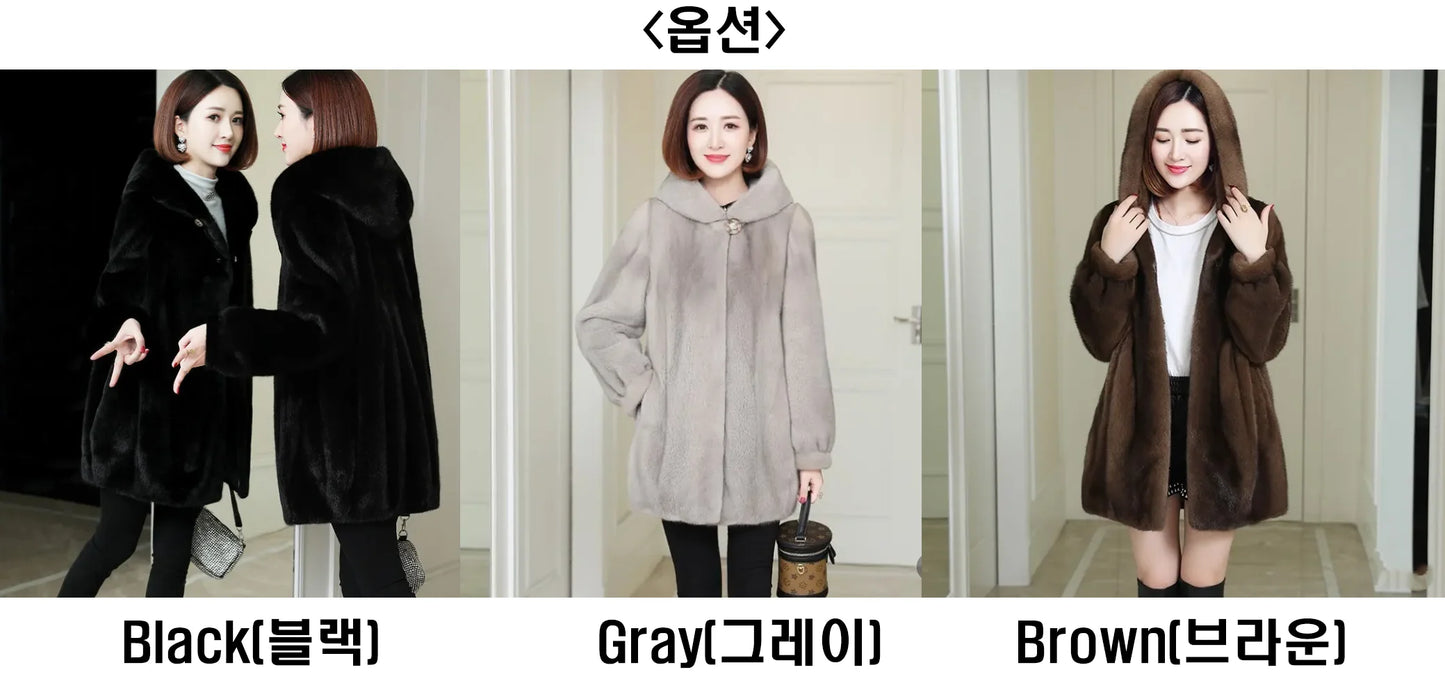 autumn winter women hoode coat