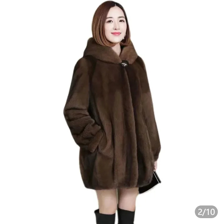 autumn winter women hoode coat