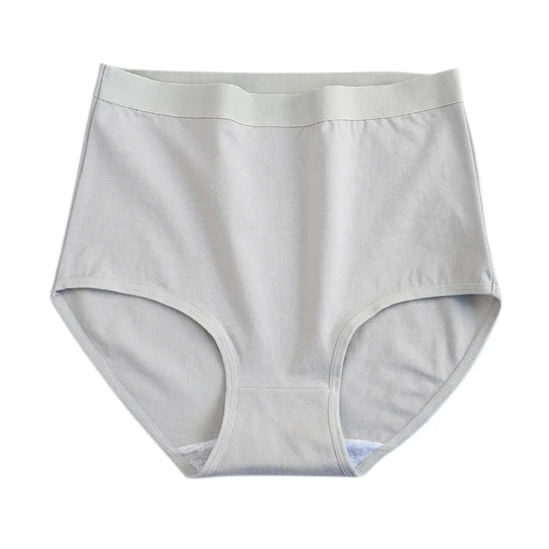 6pcs Women's underwear cotton Panties high waist high quality lingerie breathable wholesale large size 40-90kg cute Briefs