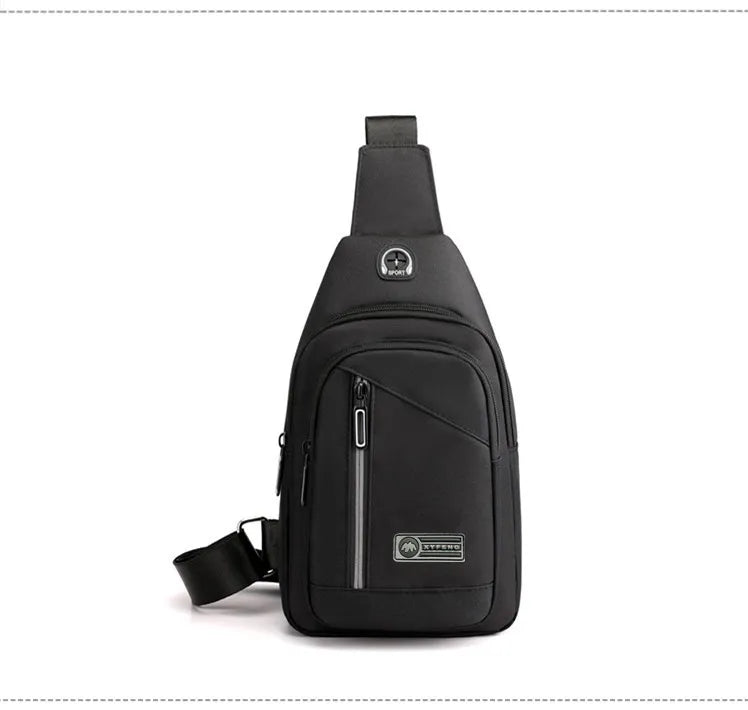 anti theft chest bag travel bag passport case mini crossbody bags for men mountain sports shoulder bag boy keys Mobile phone bag