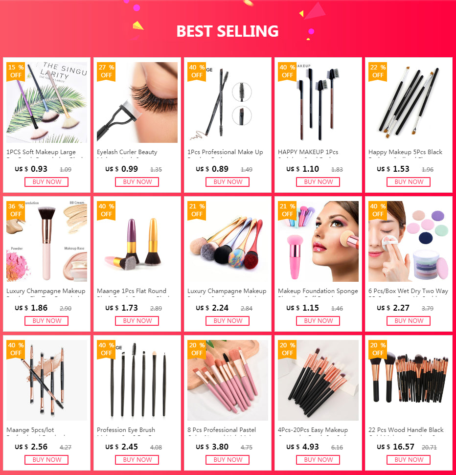 3pcs/set Eyebrow brush Eye brushes set eyeshadow Mascara Blending Pencil brush Makeup brushes MakeUp Tools H517