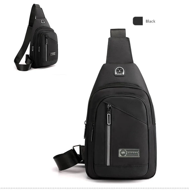 anti theft chest bag travel bag passport case mini crossbody bags for men mountain sports shoulder bag boy keys Mobile phone bag