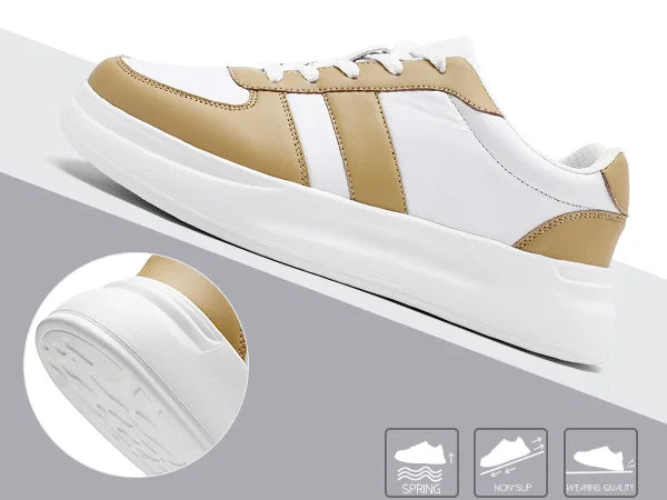 Casual skate shoes for men; versatile fashion shoes for men; casual thick-soled height-increasing shoes for men