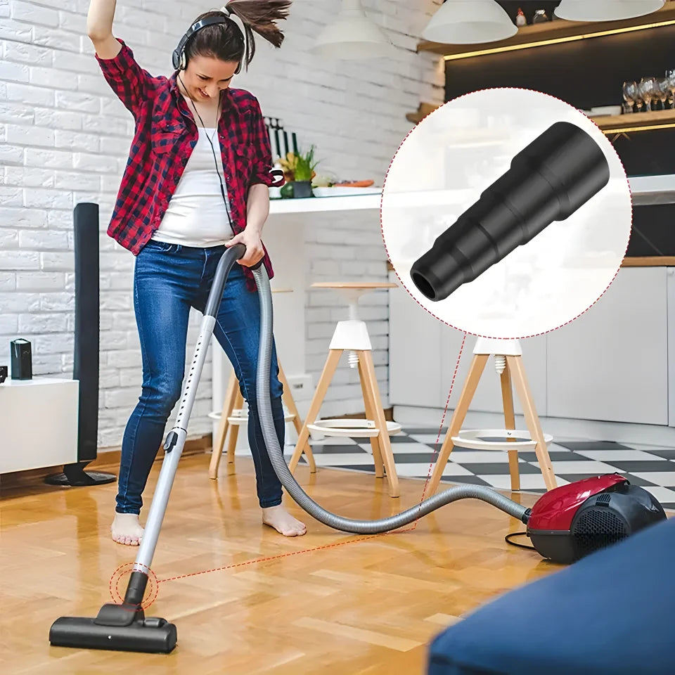 1PCS 5-layer vacuum cleaner tube adapter - universal soft tube adapter connector for universal models (50/42/34/30/23mm)