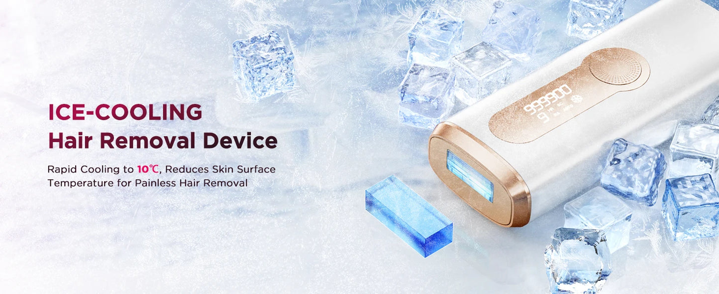 990000 Flash Laser Epilator IPL Hair Removal For Men and Women Body Bikini Facial Permanant Painless IPL Hair Remover Machine