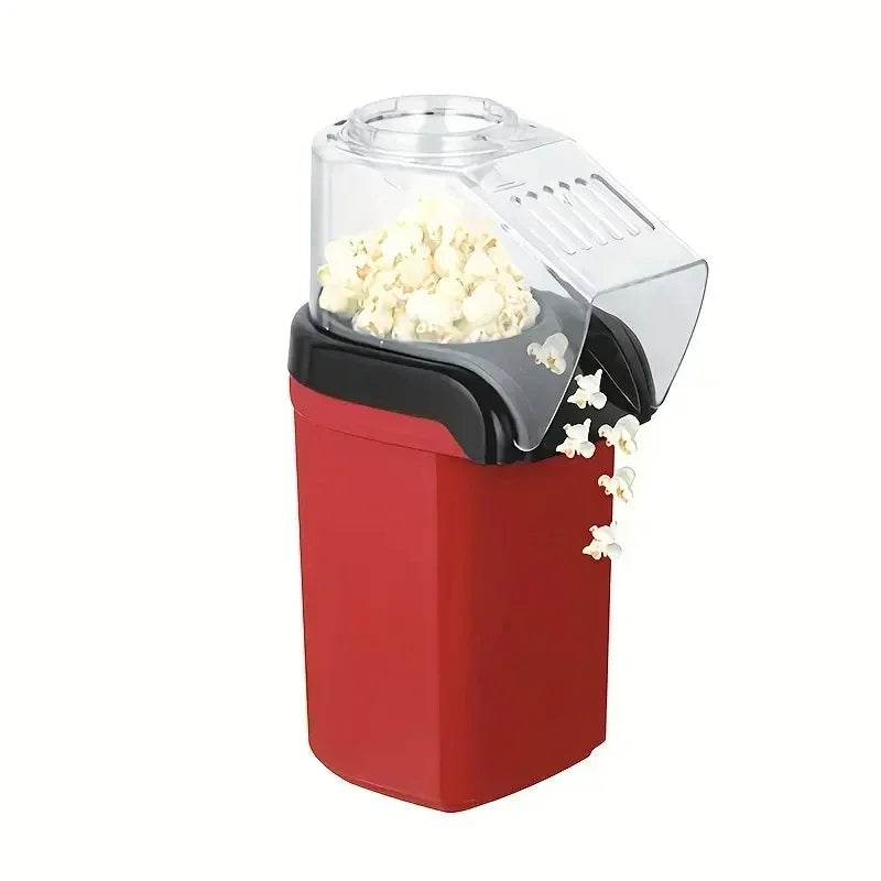 220V Compact Automatic Oil-free Home Popcorn Machine Small Kitchen Popcorn Maker Quick Healthy Snacking Easy Operation