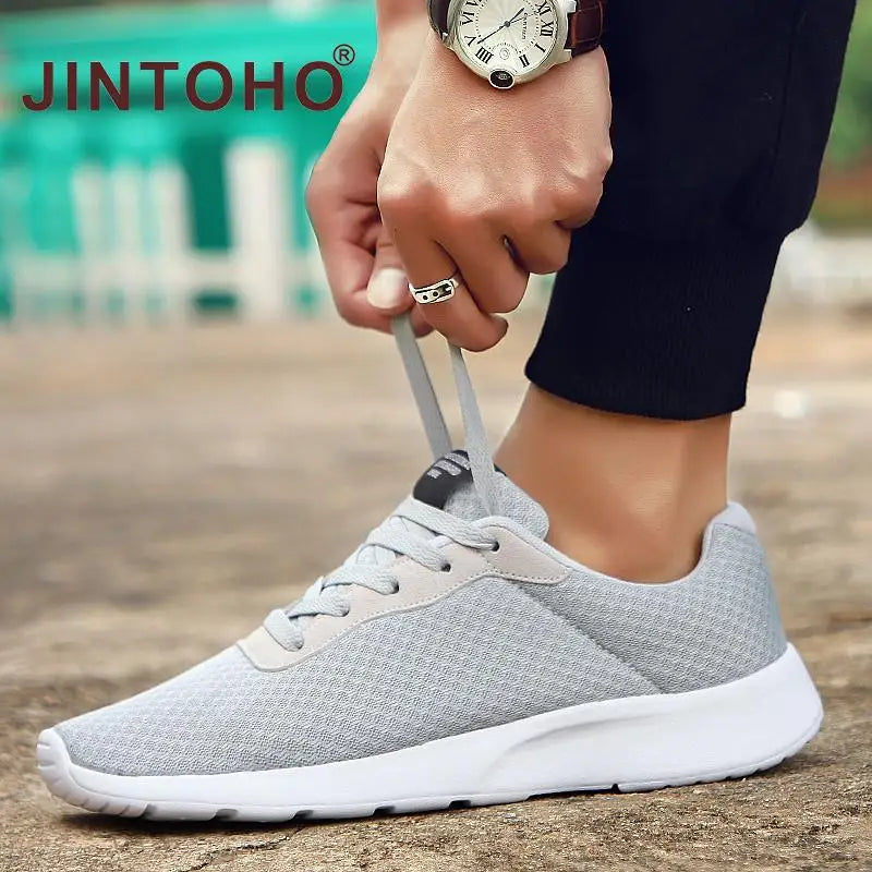 Spring New Men Casual Shoes Lace up Men Shoes Lightweight Comfortable Breathable Walking Sneakers Tenis Feminino Zapatos