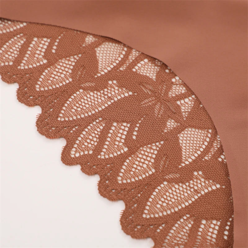 FINETOO 3Pcs Women Lace Floral Underwear Seamless Stretch Panties Sexy Hollow Out Low-Waist Briefs High Quality Comfort Lingerie