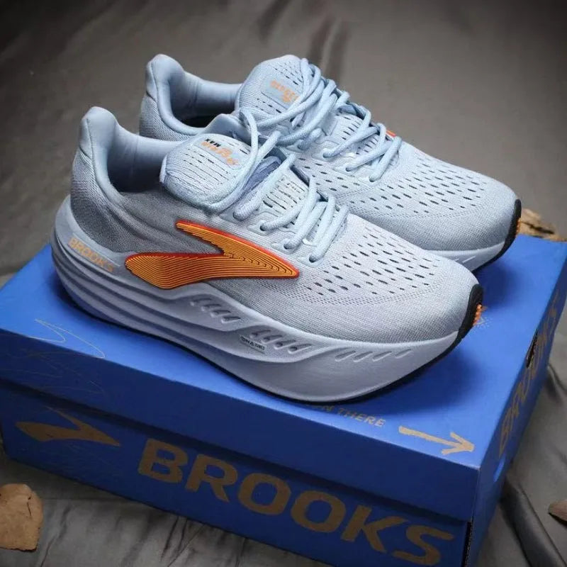 2025 BROOKS Men's Glycerin Max Casual Sneakers Shoes Suitable for Sports Training Non-slip Wear Breathable Cushioned Shoes