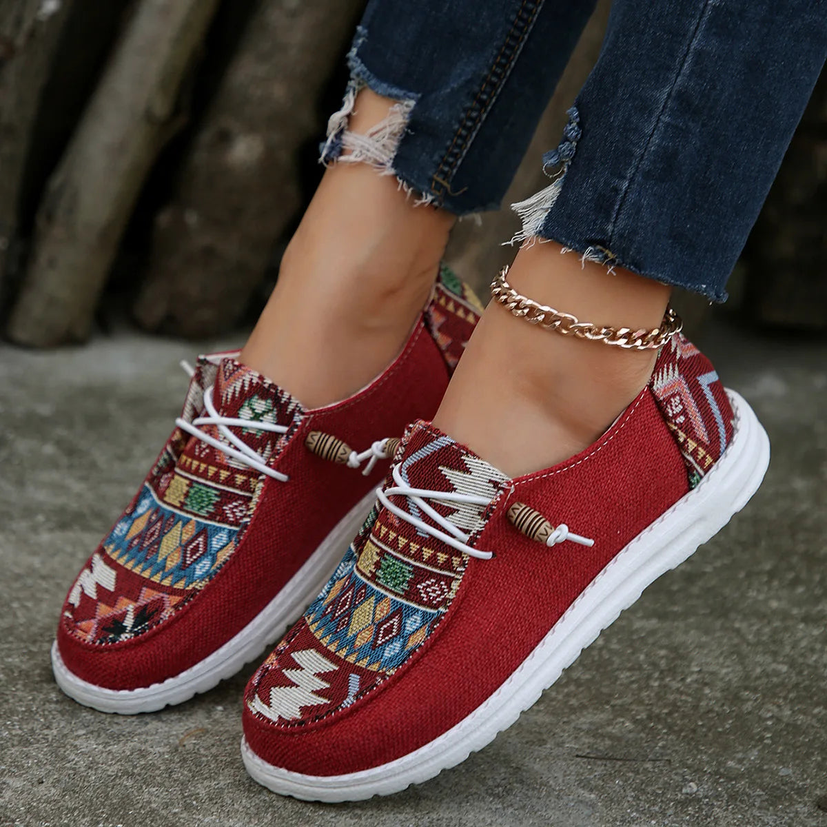 Women's Flat Slip-on Casual Single Shoes Trend Walking Sneakers Women Autumn Soft Sole Outdoor Shoes New Loafers Zapatos Mujer