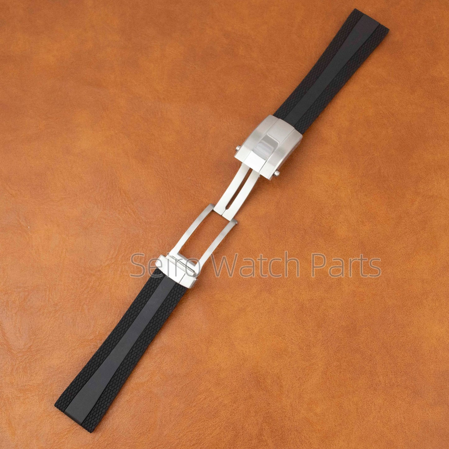 for SUPEROCEAN NH35 Case Rubber Strap Dial Hands 200m Dive Watch Men Stainless Steel Sapphire Crystal fit for NH35 NH36 Movement