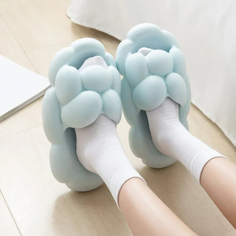 Ladies Platform Slippers Home Fashion Flip Flops Summer Shoes 2023 New Cloud Slipper Women Slides Comfort Beach Shoes Footwear