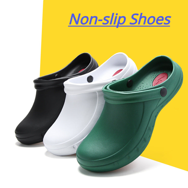 Chef Shoes Lightweight and Slip-resistant EVA Sandles for Doctors Nurses in Hospitals and Labs