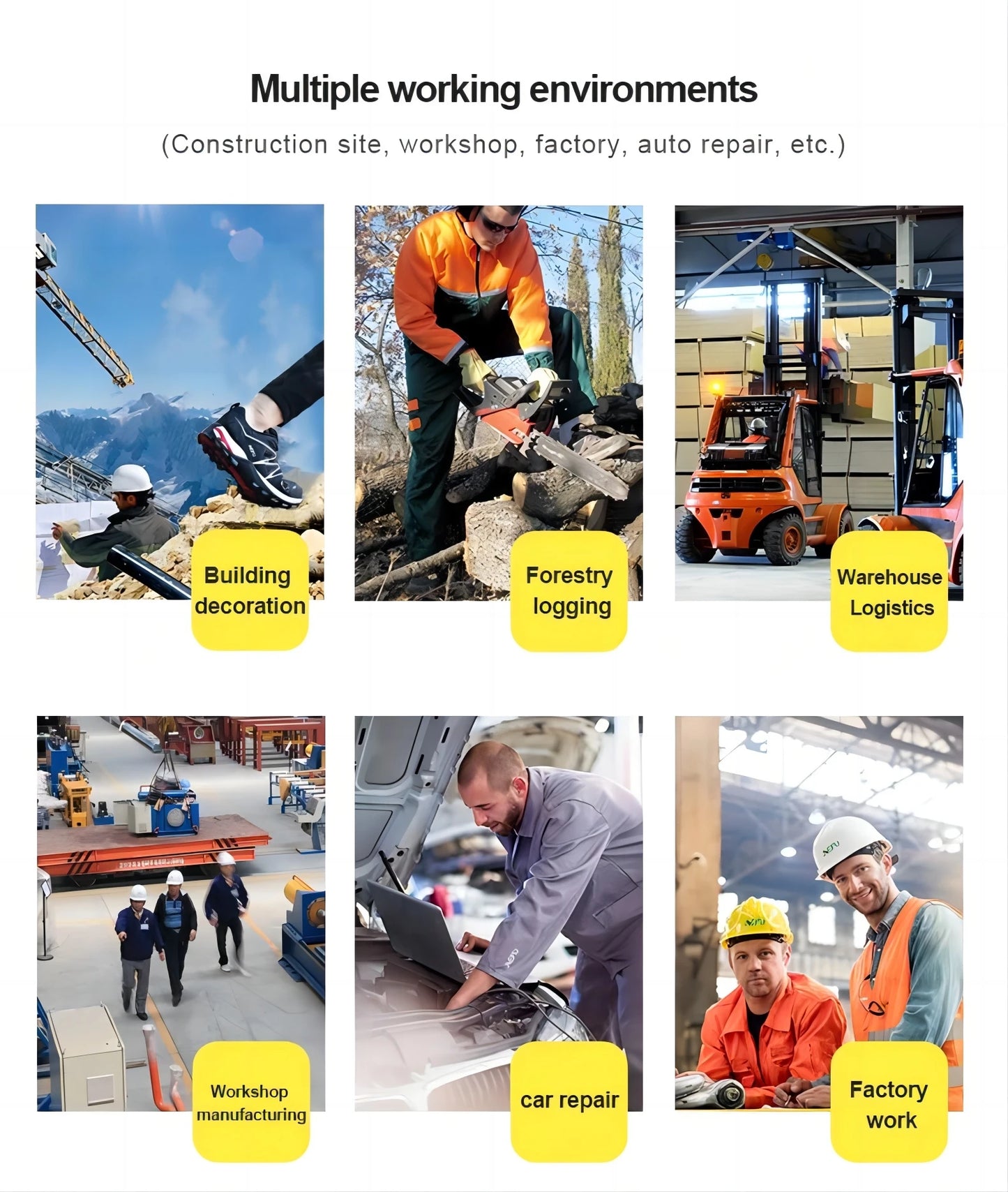 Rotating Button Men Shoes Security Sneakers Steel Toe Shoes Puncture-Proof work Shoes Anti-smash Sport Safety Shoes Protective