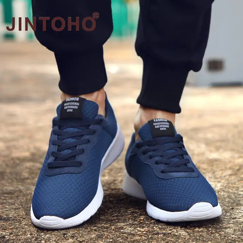 Spring New Men Casual Shoes Lace up Men Shoes Lightweight Comfortable Breathable Walking Sneakers Tenis Feminino Zapatos
