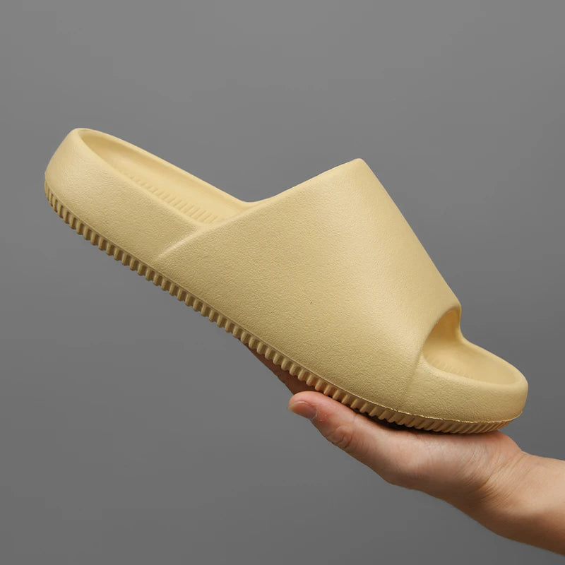 Summer Men Women Slippers EVA Platform Outdoor Comfortable Simple Design Beach Sandals Clogs Casual Indoor Slippers For Couple