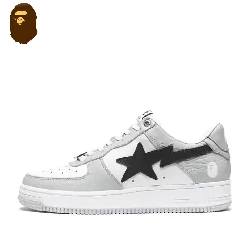 A BATHING APE Bape Sta X Marvel Hero Collection Co Branded Niche Street Vibe Fashion Casual Board Shoes Trend Shoes