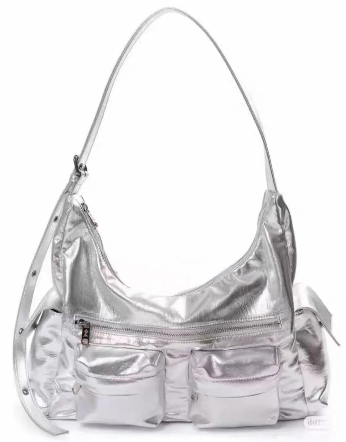 NEW Korean Star's Same Crossbody Bag Samoondoh Trendy Cool Motorcycle Bag Designer Y2K Handbags Casual Single Shoulder Bags