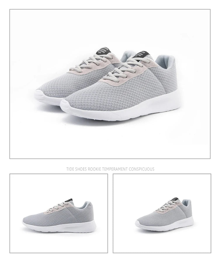 Spring New Men Casual Shoes Lace up Men Shoes Lightweight Comfortable Breathable Walking Sneakers Tenis Feminino Zapatos