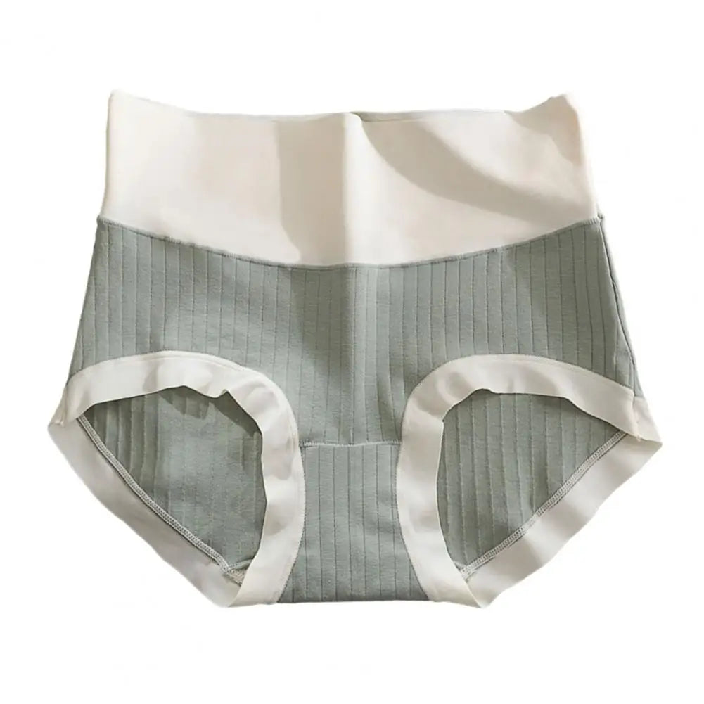 Seamless Ice Silk Jacquard Underwear Seamless High Waist Women's Panties with Tummy Control Butt-lifting Features Soft for Quick
