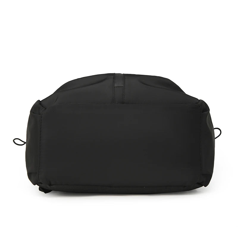 Boys' school backpack, university backpack, waterproof and lightweight black backpack, casual day bag, boys' and girls' backpack