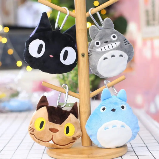 Anime Cartoon Foldable Shopping Bags Thick Nylon Large Tote Reusable Polyester Portable Shoulder Women's Handbags Folding Pouch