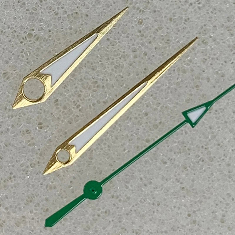 Watch Hands For NH35 NH36 Movement GS Luminous Hands Needle Silver Gold New Design Watch Accessories Hands Movement NH35/364R/7S