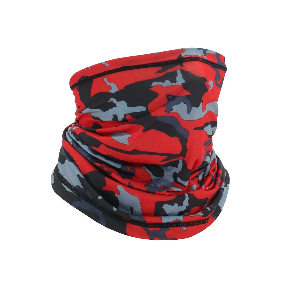 Outdoor Bandana Scarf Seamless Balaclava Buffs Neck Warmer Cycling Motorcycle Windproof Scarf Sun Protection Fishing Face Mask