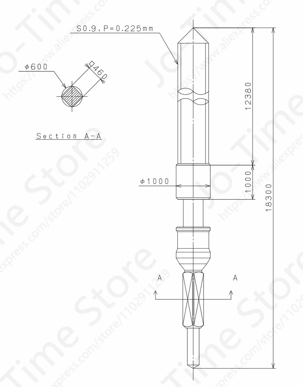 Miyota 2305 Standard Quartz Movement Day-Date Display Japan Origin Spain And English 2305-20A
