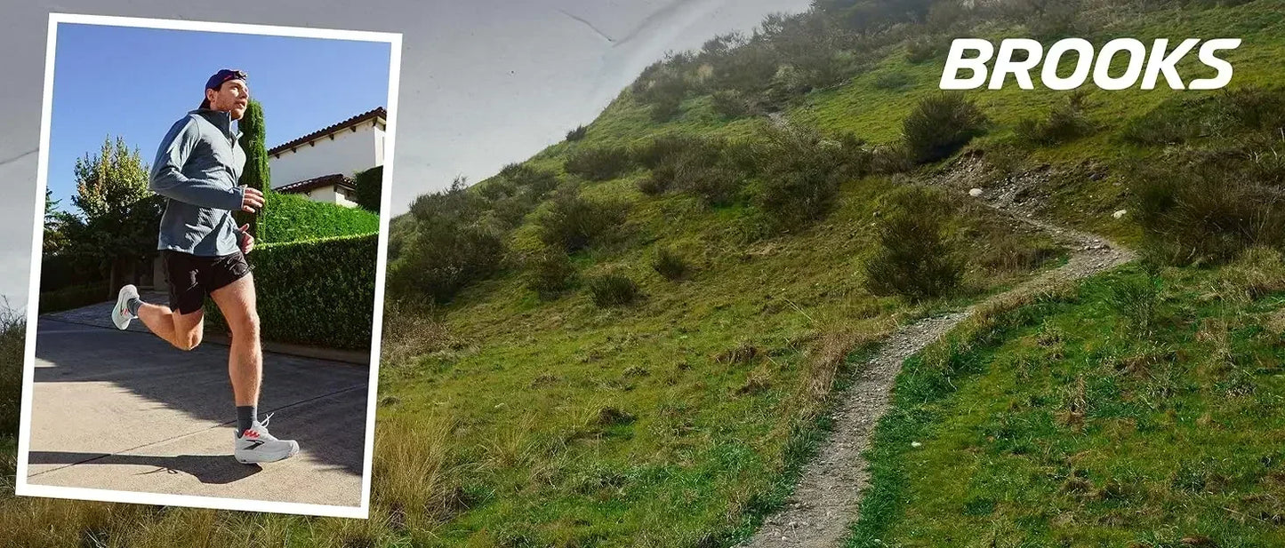 2025 BROOKS Men's Glycerin Max Casual Sneakers Shoes Suitable for Sports Training Non-slip Wear Breathable Cushioned Shoes