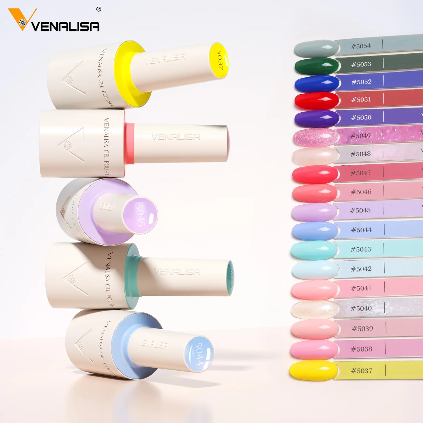 10ml Venalisa Nail Gel Polish Hema TPO Free Vegan Crystal Nude Pink Glitter Semi Permanent Soak Off UV LED Ultra Diamond Varnish