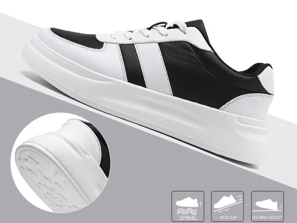 Casual skate shoes for men; versatile fashion shoes for men; casual thick-soled height-increasing shoes for men