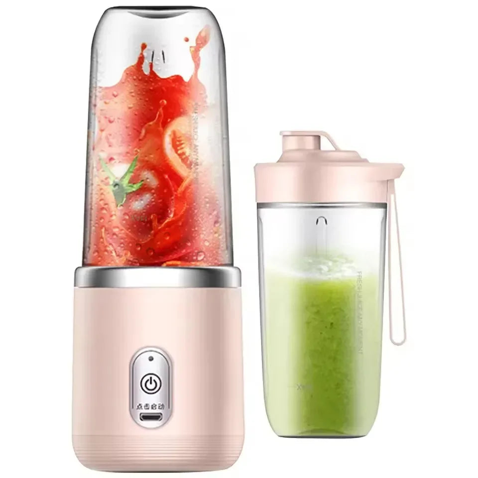 1pc handheld blender bottle 6 blades Multifunction juice blender Fresh juice Smoothie Ice CrushCup Food pro juicer machine