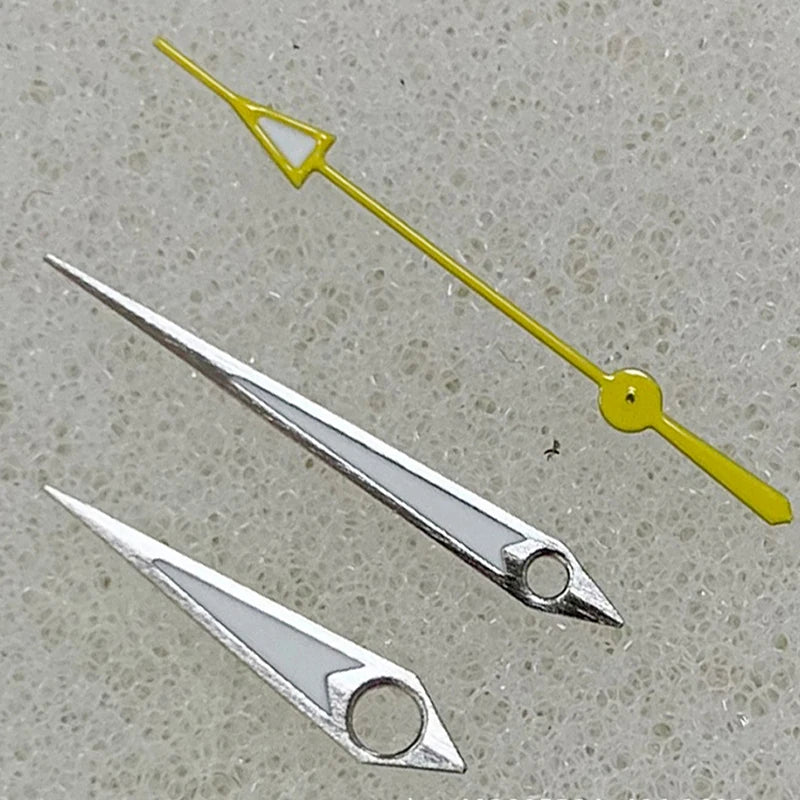 Watch Hands For NH35 NH36 Movement GS Luminous Hands Needle Silver Gold New Design Watch Accessories Hands Movement NH35/364R/7S