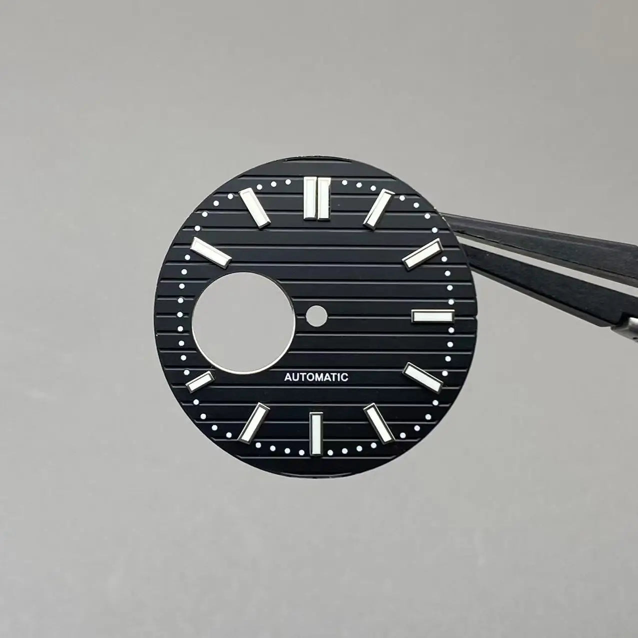 43mm Silver Stainless Steel for Nautilus Case NH35 NH36 NH38 4R Movements 30.5mm Dial Men Watch Repair Replacement Case NH35