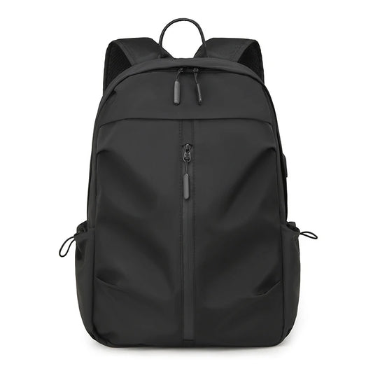 Boys' school backpack, university backpack, waterproof and lightweight black backpack, casual day bag, boys' and girls' backpack