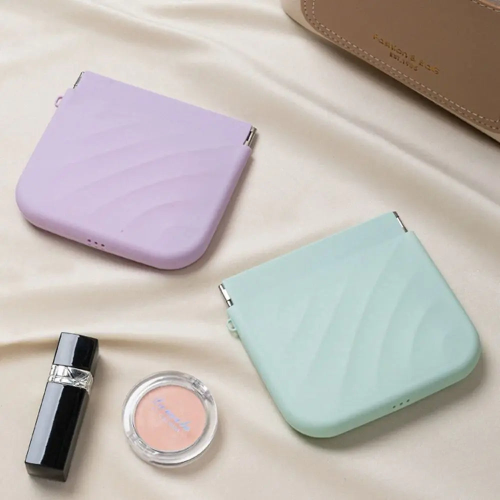 Silicone Mini Cosmetic Bag Makeup Bag Travel Supplies Lipstick Storage Bag Self-closing Storage Bag Coin Bag Change Storage