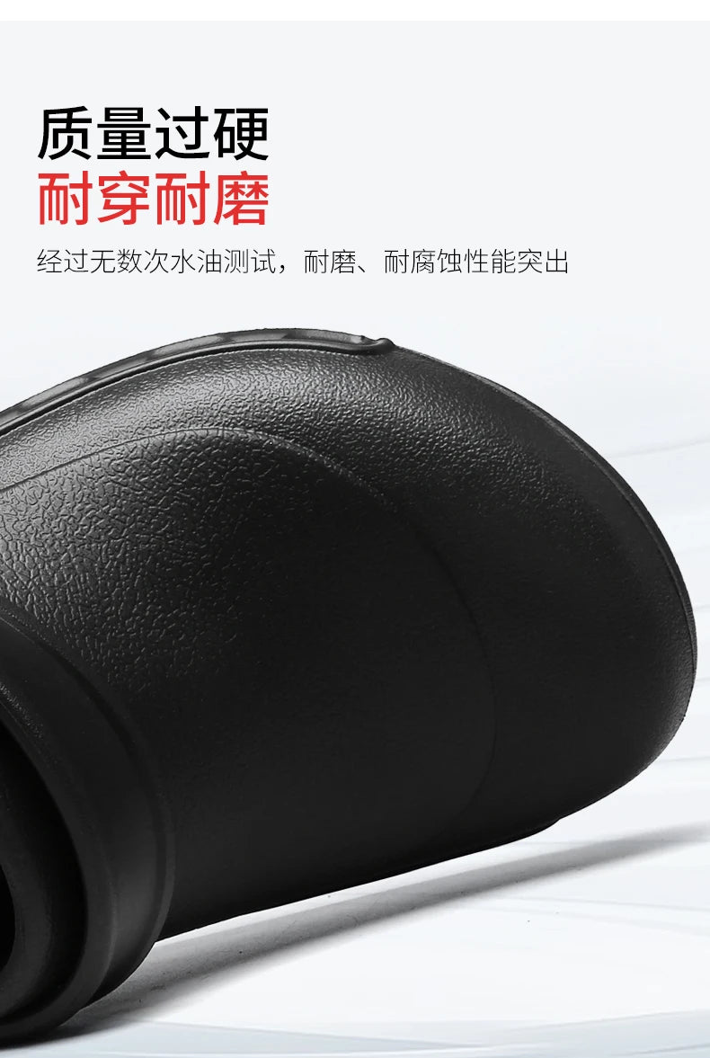 Jumpmore Safety Shoes Non-slip Oil-resistant Men Shoes Wet Places Hospital Working Shoes Kitchen Bathrooms Shoes Size 38-48