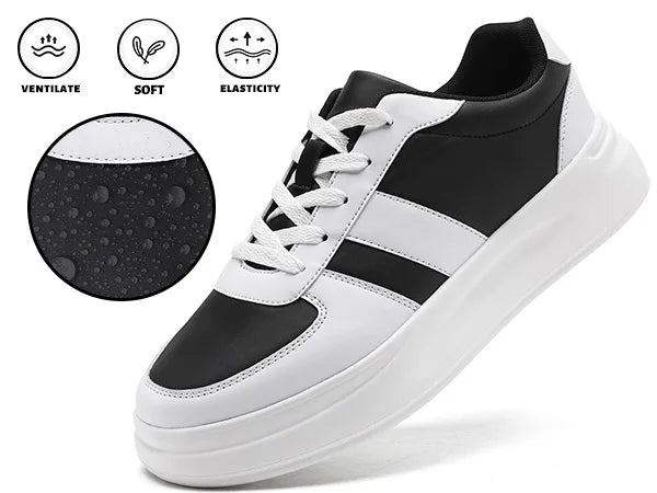 Casual skate shoes for men; versatile fashion shoes for men; casual thick-soled height-increasing shoes for men