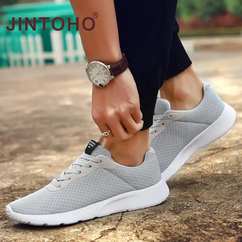 Spring New Men Casual Shoes Lace up Men Shoes Lightweight Comfortable Breathable Walking Sneakers Tenis Feminino Zapatos