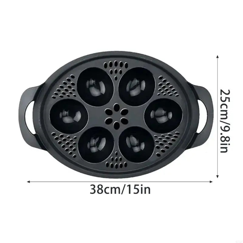 Q22C Innovative 6 in 1 Cooking Mold Pizza Eggs Basket for Thermomix TM5 TM6 Pastry Steam Reusable Cooking Accessories