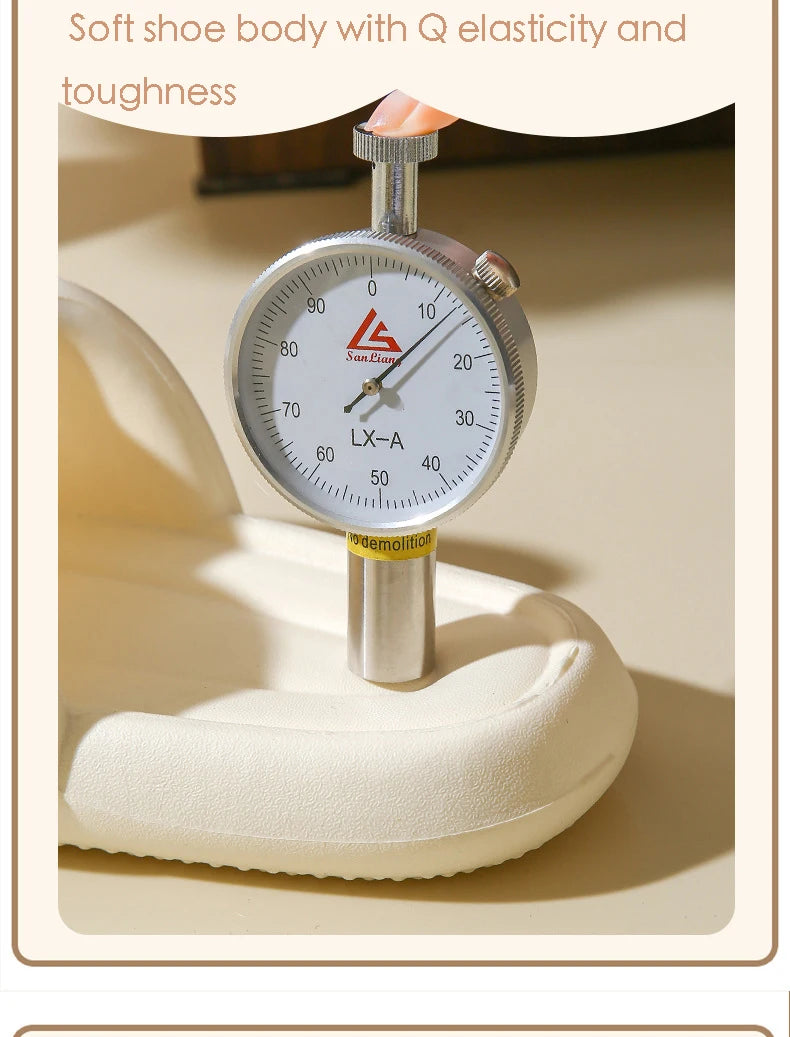 Summer Women's Slippers Kawaii Butterfly Polka Dot Platform Bathroom Anti Slip Cozy Slippers for Outdoor Wear Home Indoor Shoes