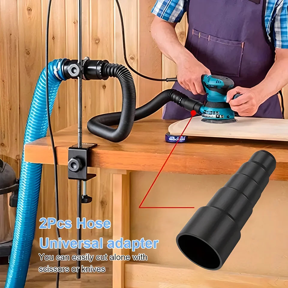 1PCS 5-layer vacuum cleaner tube adapter - universal soft tube adapter connector for universal models (50/42/34/30/23mm)