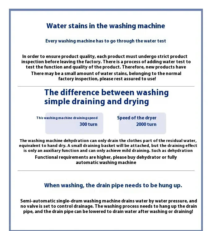 EU/UK/US 3 IN 1 Washing machine Semi-Auto household Small washing machine dormitory 7kg large capacity Washing & Shoe machine