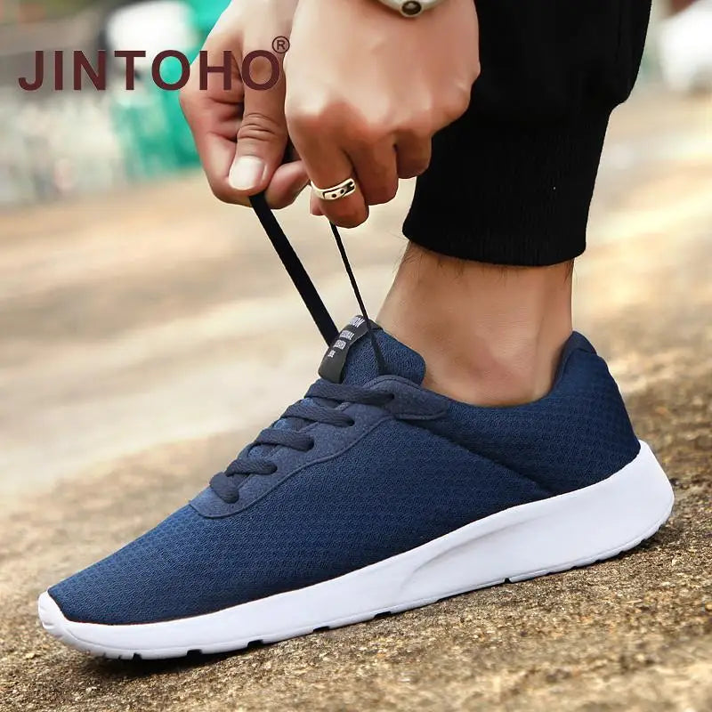 Spring New Men Casual Shoes Lace up Men Shoes Lightweight Comfortable Breathable Walking Sneakers Tenis Feminino Zapatos