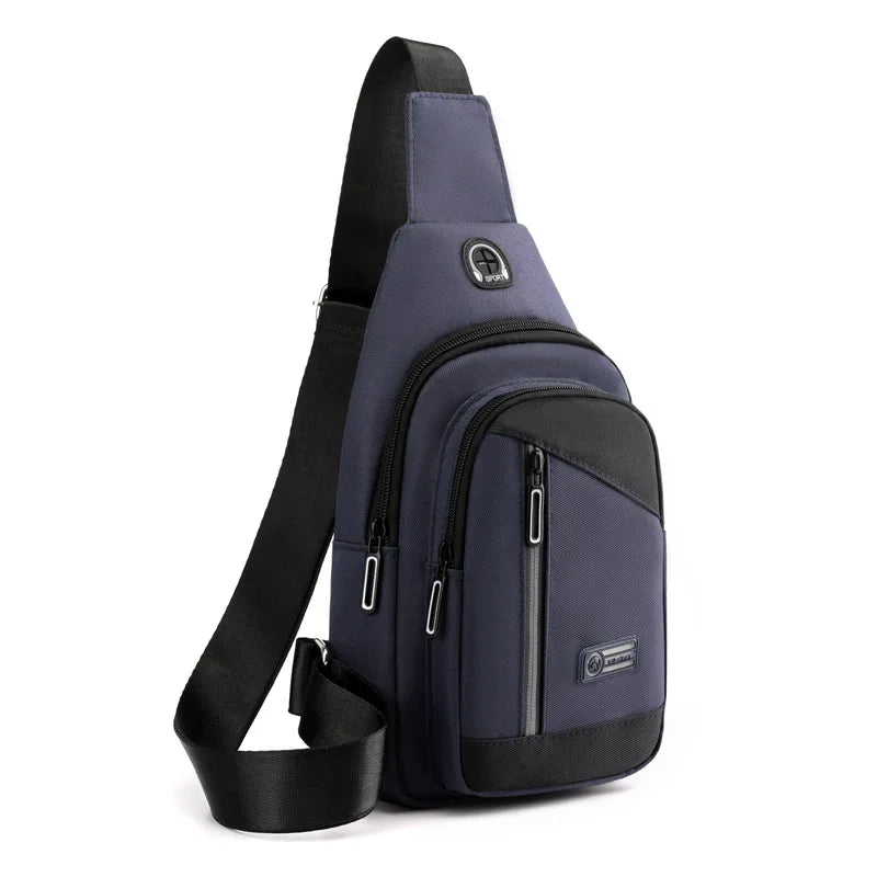 anti theft chest bag travel bag passport case mini crossbody bags for men mountain sports shoulder bag boy keys Mobile phone bag