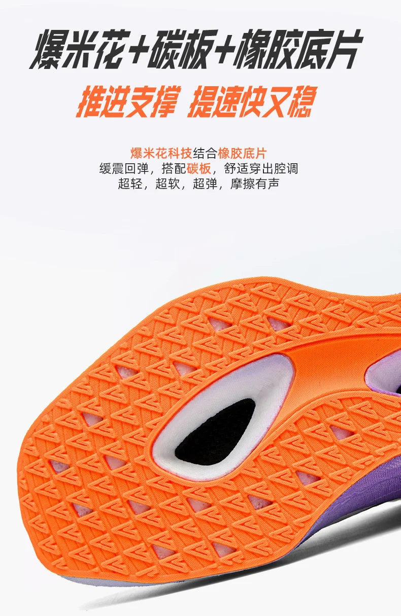 Running Sneakers Men Lightweight Breathable Wear-Resistant Carbon Plate Shoes Comfort Marathon Athletic Sports Shoes for Man