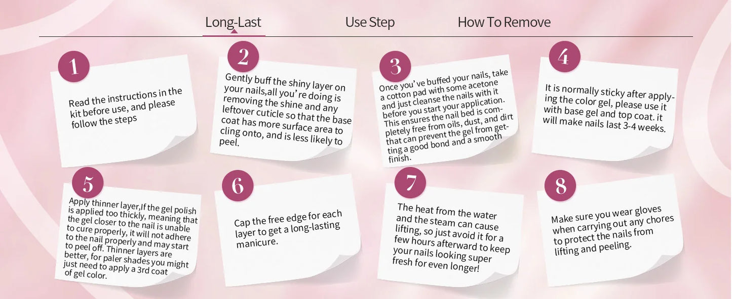 BORN PRETTY 6PCS Pink Ocean Cat Nail Gel Polish Set With Magnet Stick Jelly Holographics Magnetic Nail Kit Salon Art Manicure