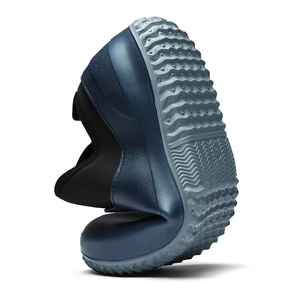 Unisex Men Rain Boots Waterproof Chef Shoes Non-Slip Men Water Shoes Outdoor Flat Rain Shoes Kitchen Work Women Shoe Plus Size49