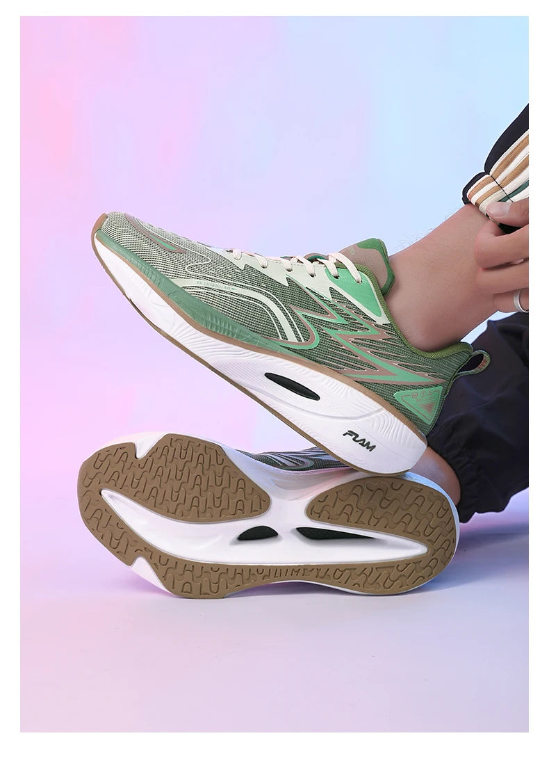 Running Sneakers Men Lightweight Breathable Wear-Resistant Carbon Plate Shoes Comfort Marathon Athletic Sports Shoes for Man